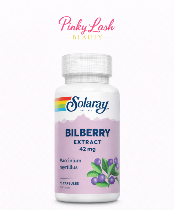 Solaray Bilberry Extract 75 Capsules